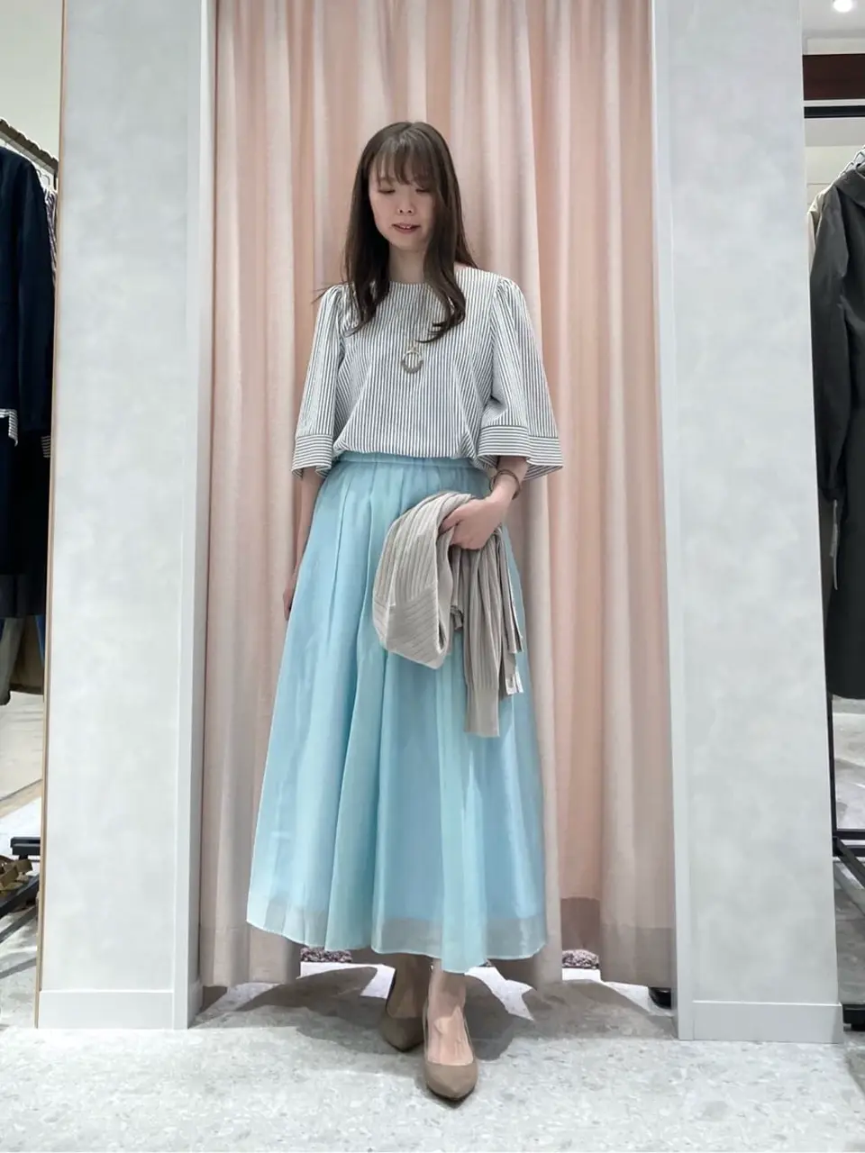 ONWARD CROSSET SELECT 檀 コーディネート画像