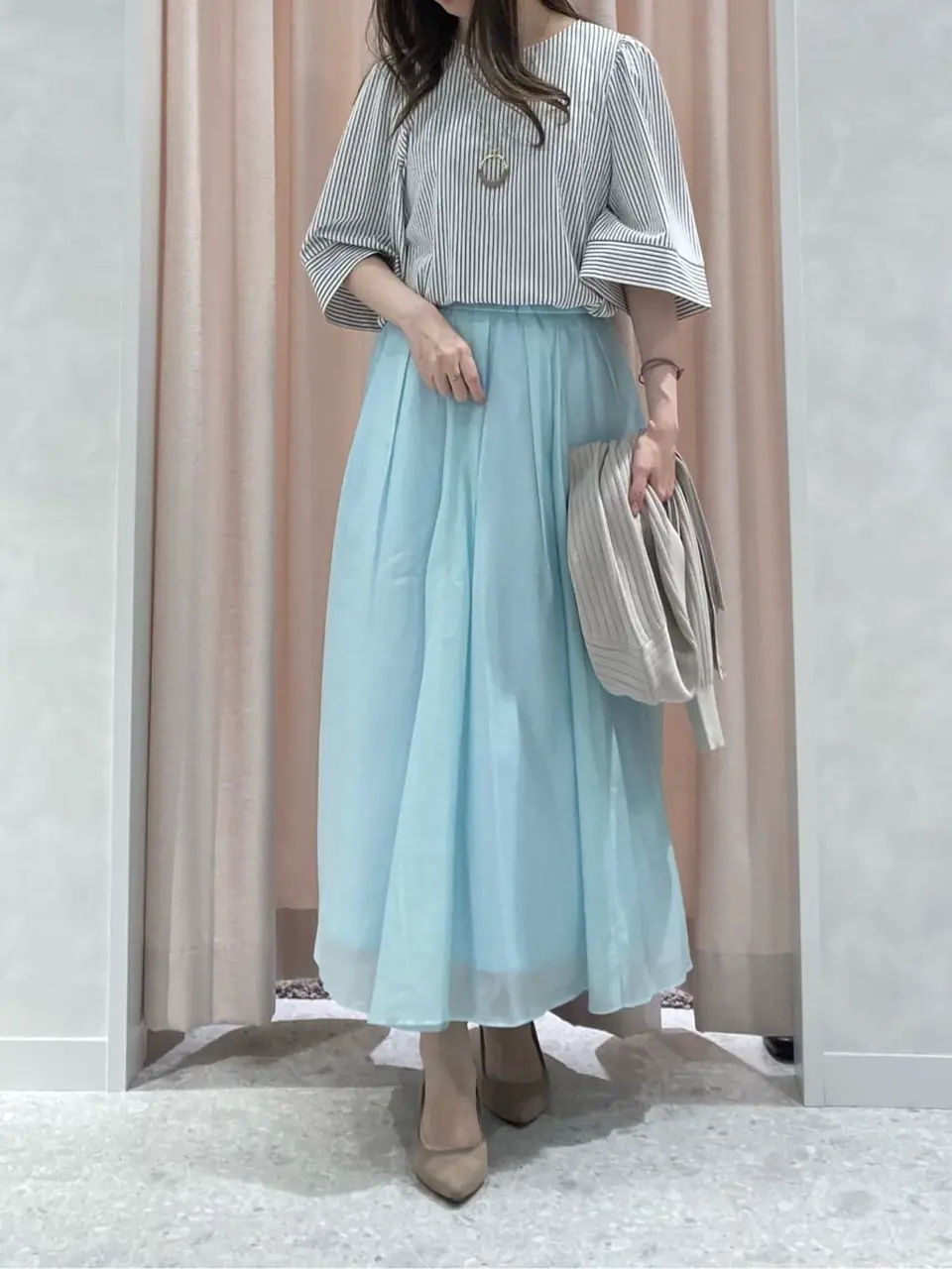 ONWARD CROSSET SELECT 檀 コーディネート画像