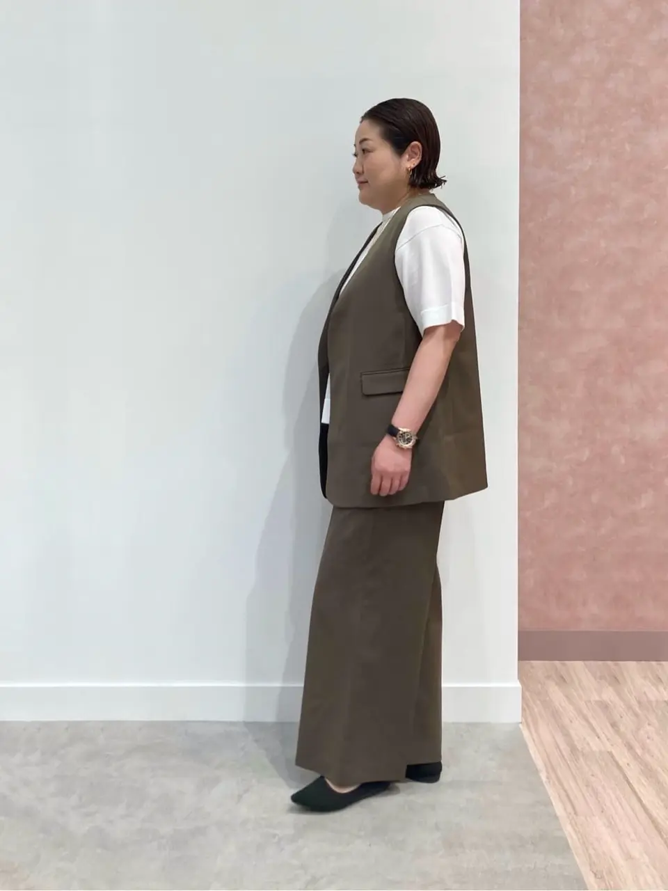 ONWARD CROSSET SELECT 野村 コーディネート画像