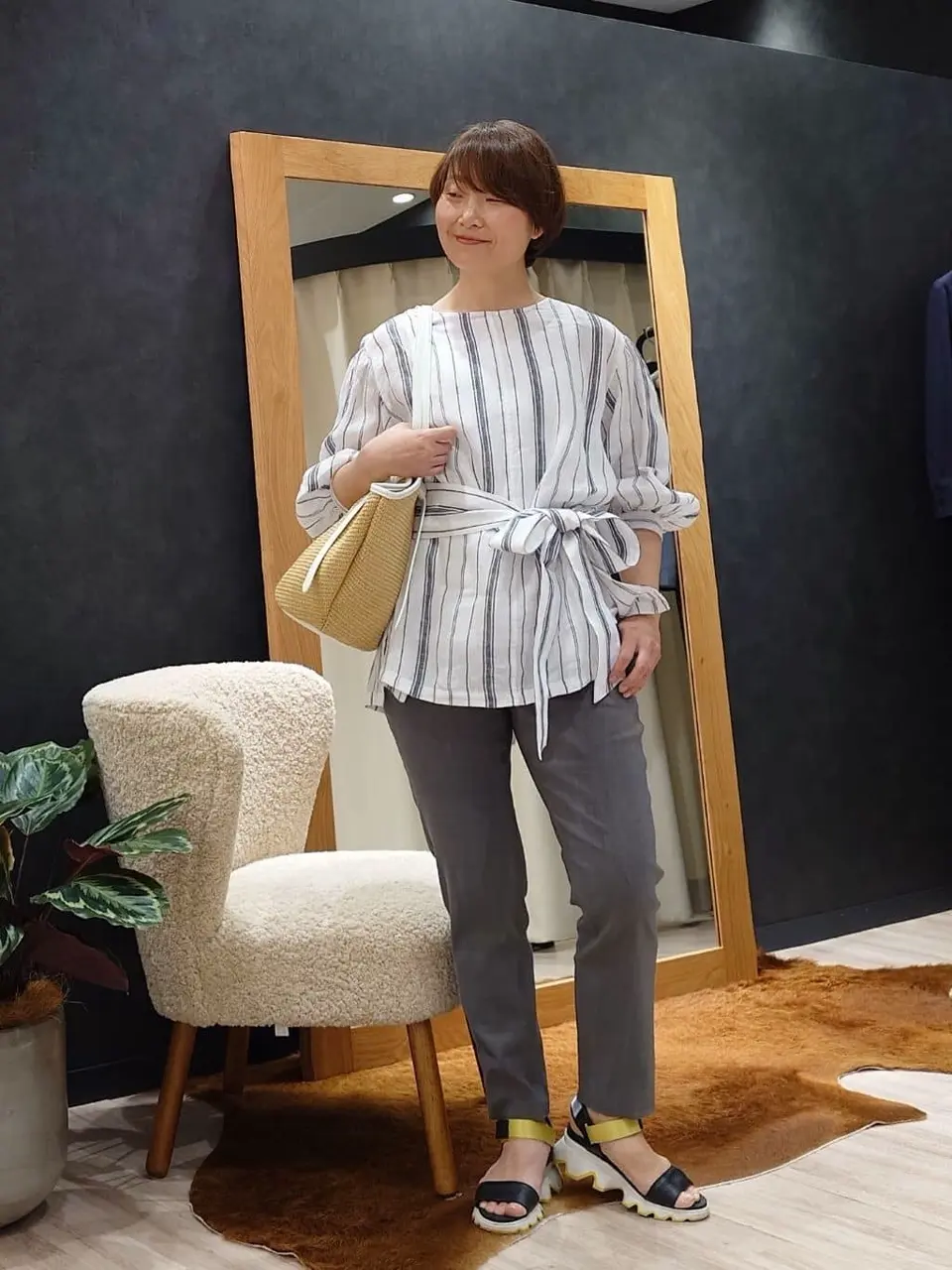 ONWARD CROSSET SELECT スタッフ コーディネート画像