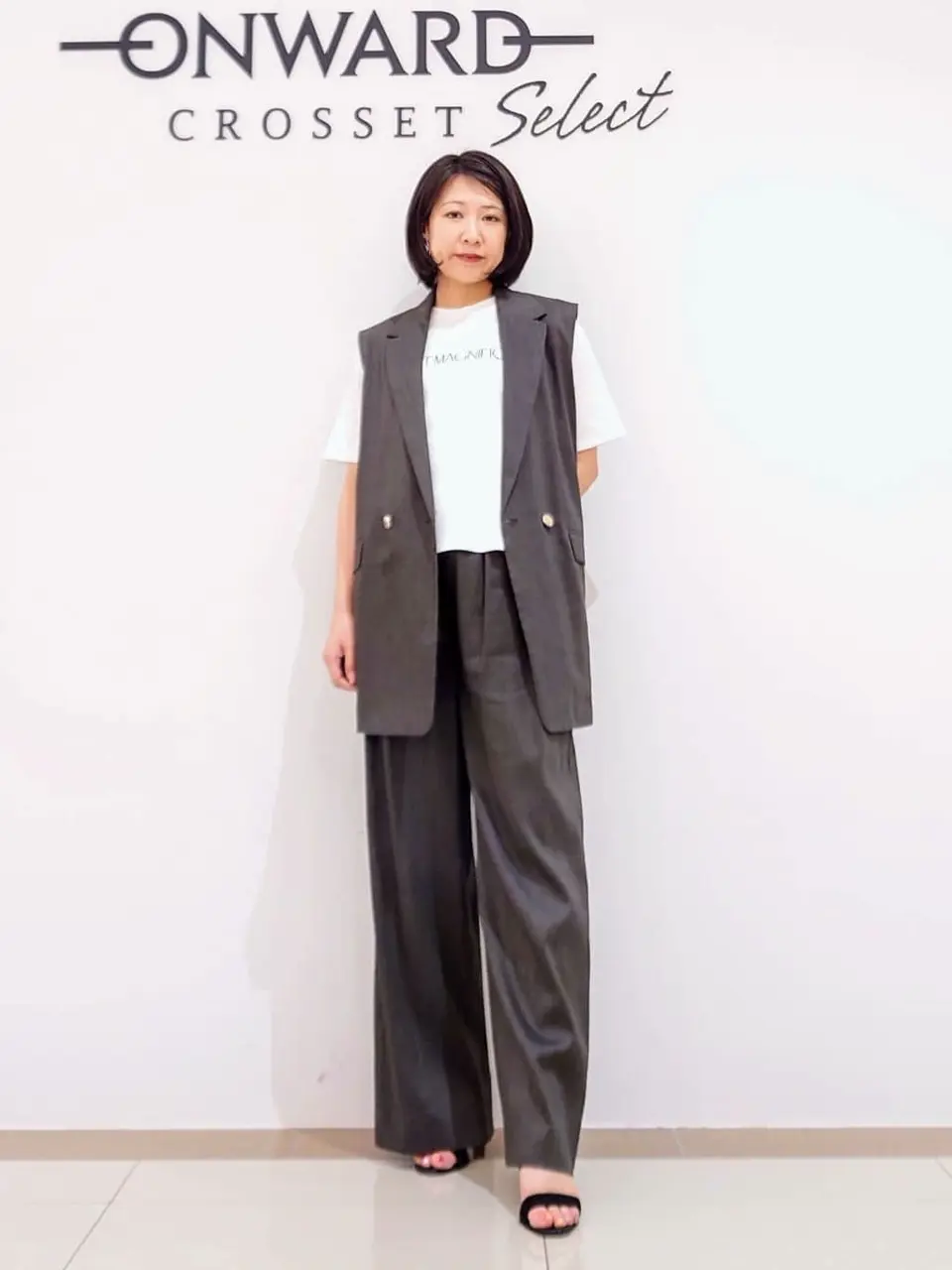 ONWARD CROSSET SELECT スタッフ コーディネート画像