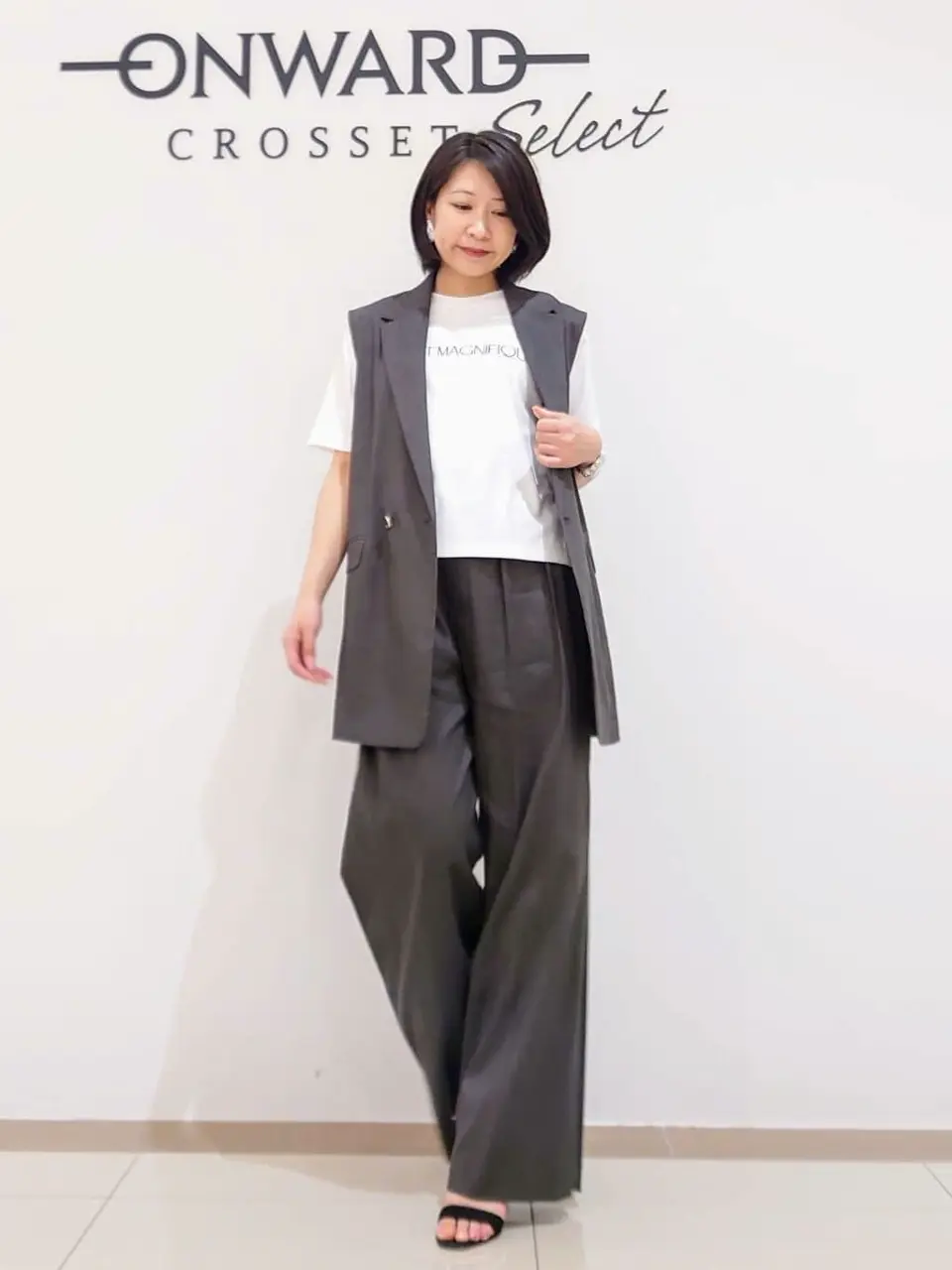 ONWARD CROSSET SELECT スタッフ コーディネート画像