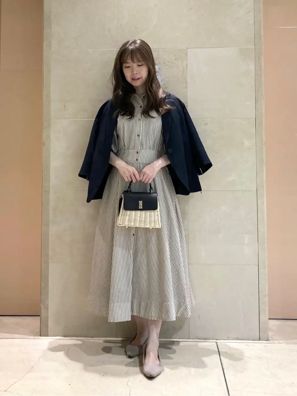 ONWARD CROSSET SELECT 檀 コーディネート画像