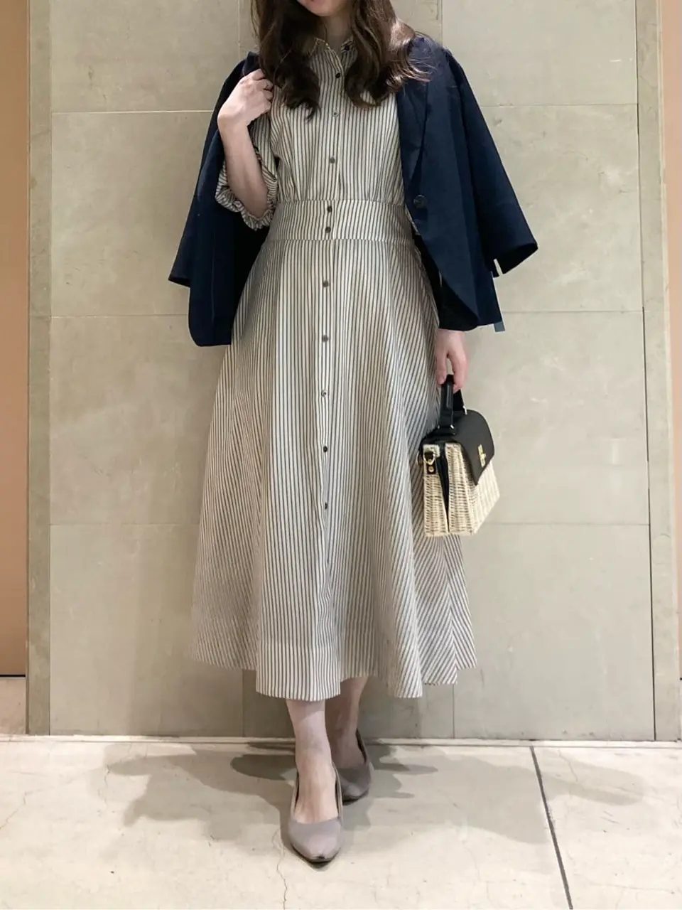 ONWARD CROSSET SELECT 檀 コーディネート画像