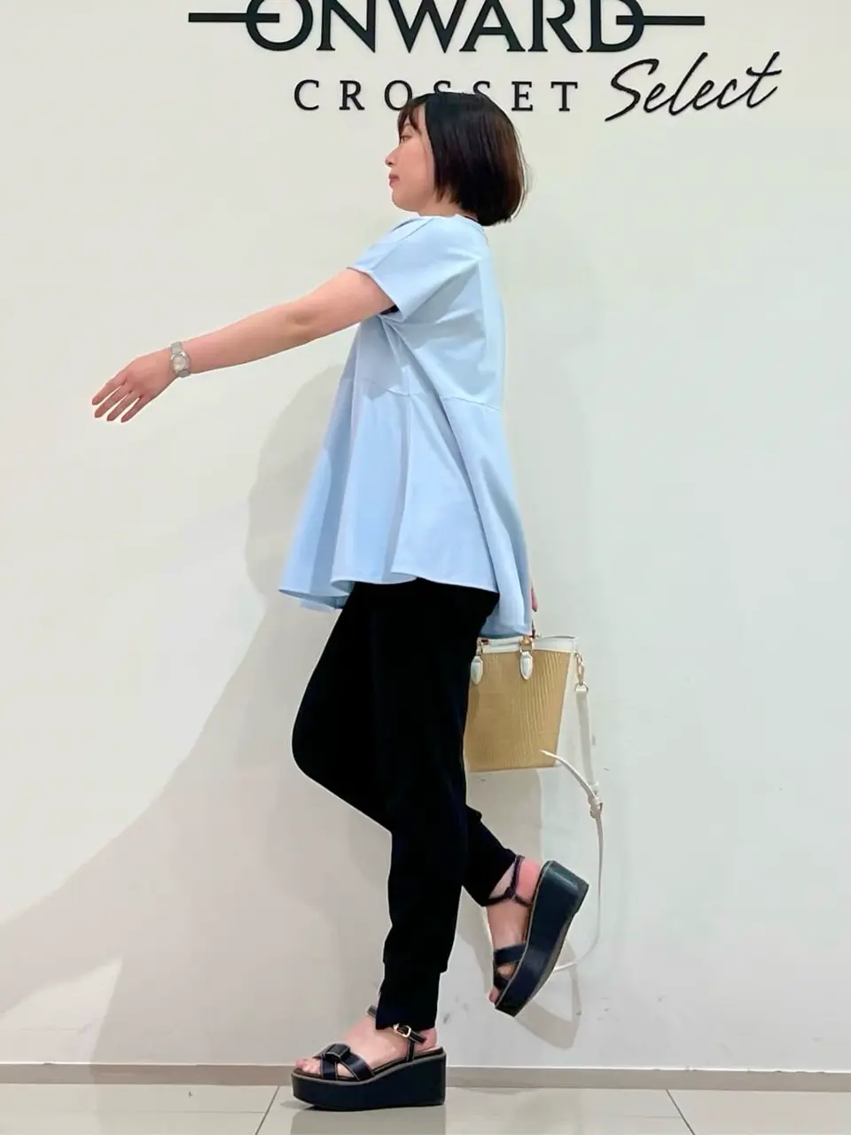 ONWARD CROSSET SELECT スタッフ コーディネート画像