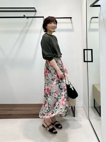 ONWARD CROSSET SELECT maruri コーディネート画像