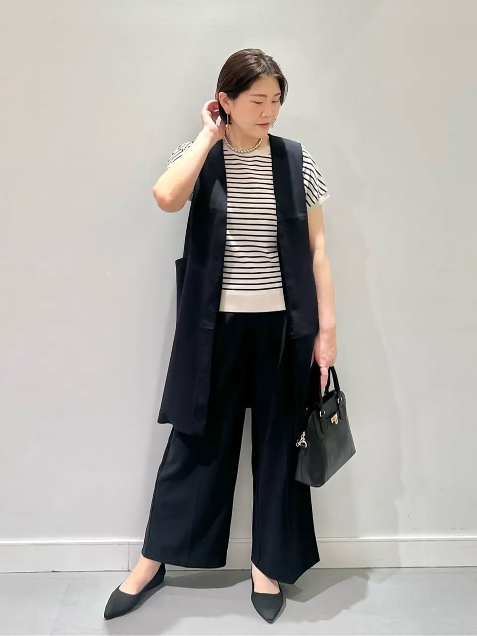 ONWARD CROSSET SELECT 林 コーディネート画像