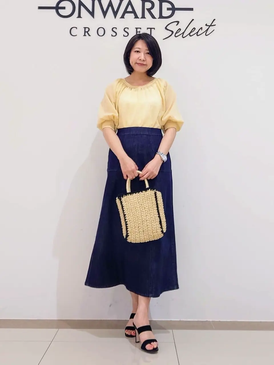 ONWARD CROSSET SELECT スタッフ コーディネート画像
