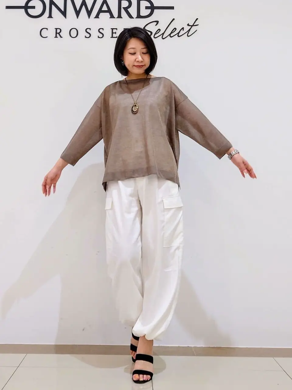 ONWARD CROSSET SELECT スタッフ コーディネート画像