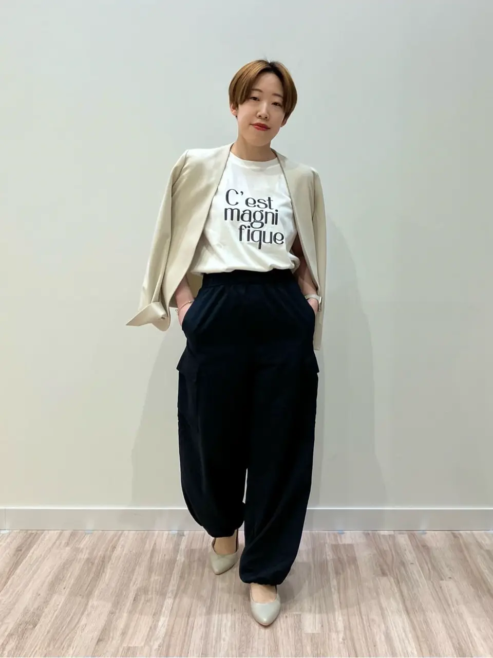 ONWARD CROSSET SELECT 河本 コーディネート画像