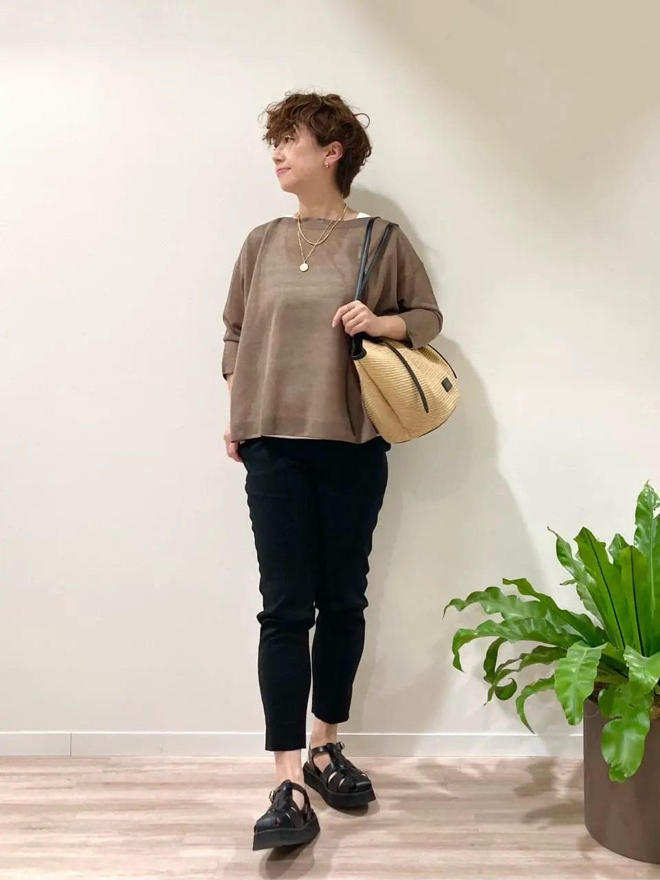 ONWARD CROSSET SELECT 照木 コーディネート画像