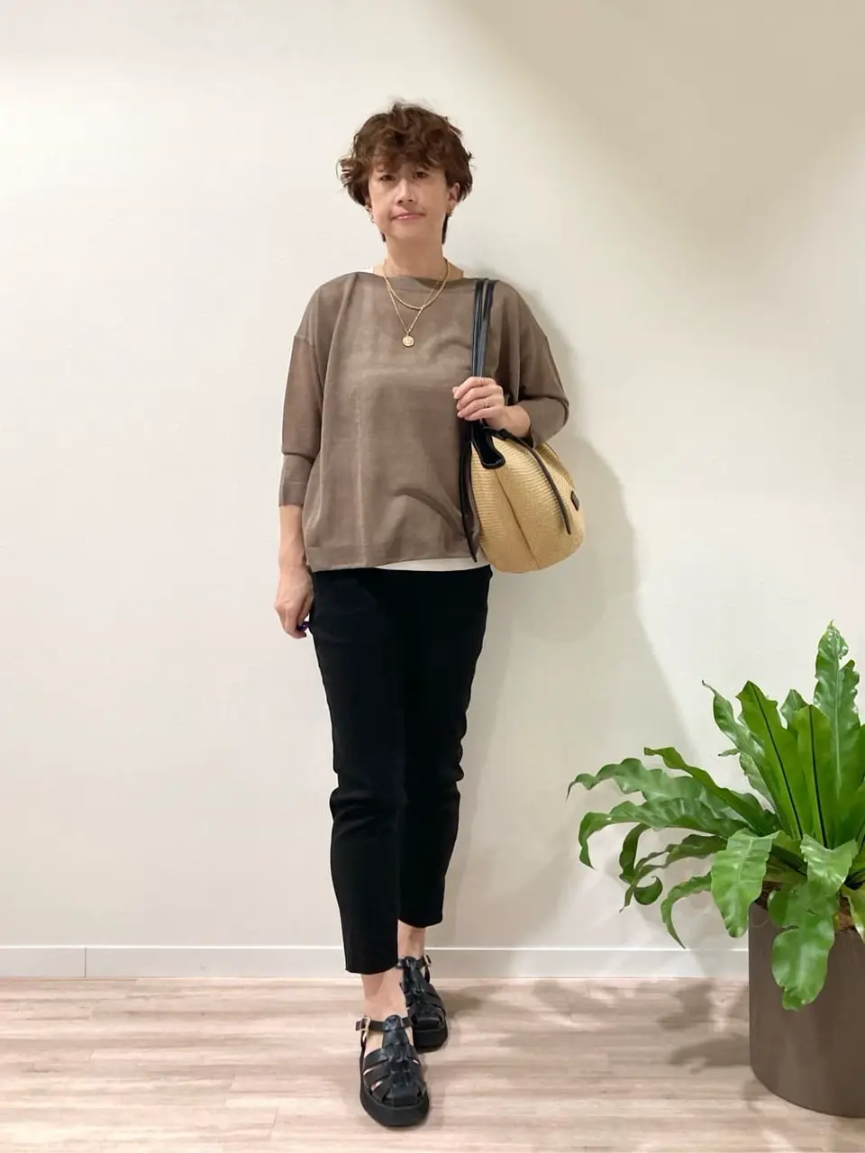 ONWARD CROSSET SELECT 照木 コーディネート画像