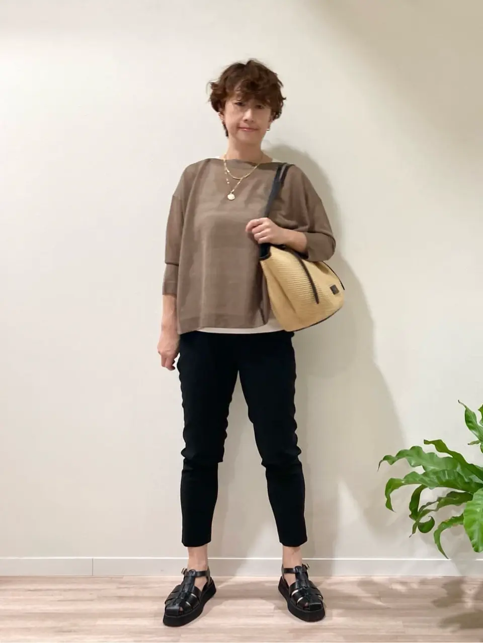 ONWARD CROSSET SELECT 照木 コーディネート画像