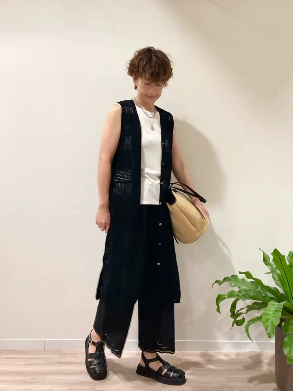 ONWARD CROSSET SELECT 照木 コーディネート画像