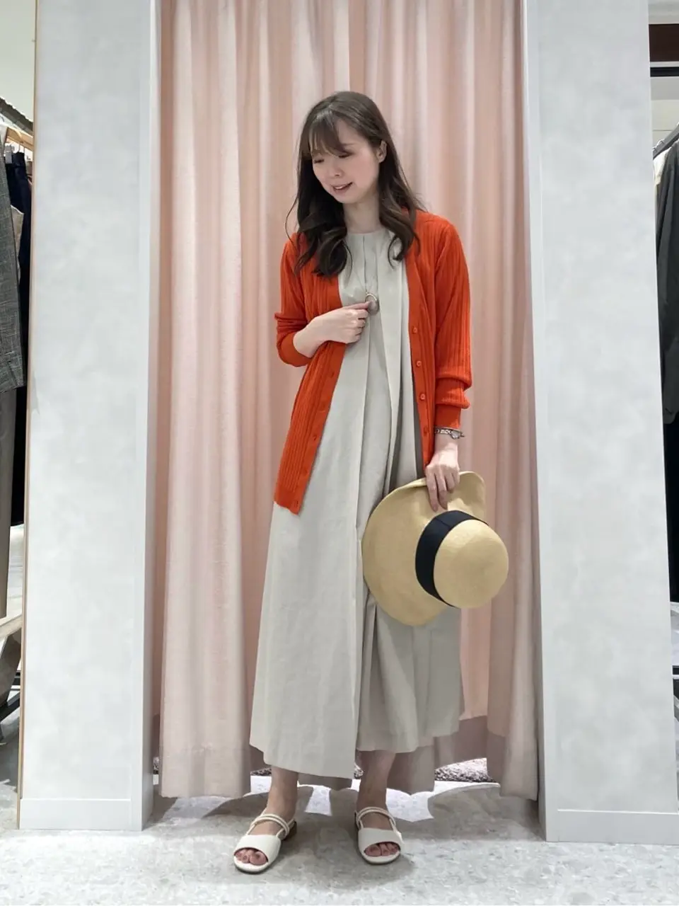 ONWARD CROSSET SELECT 檀 コーディネート画像