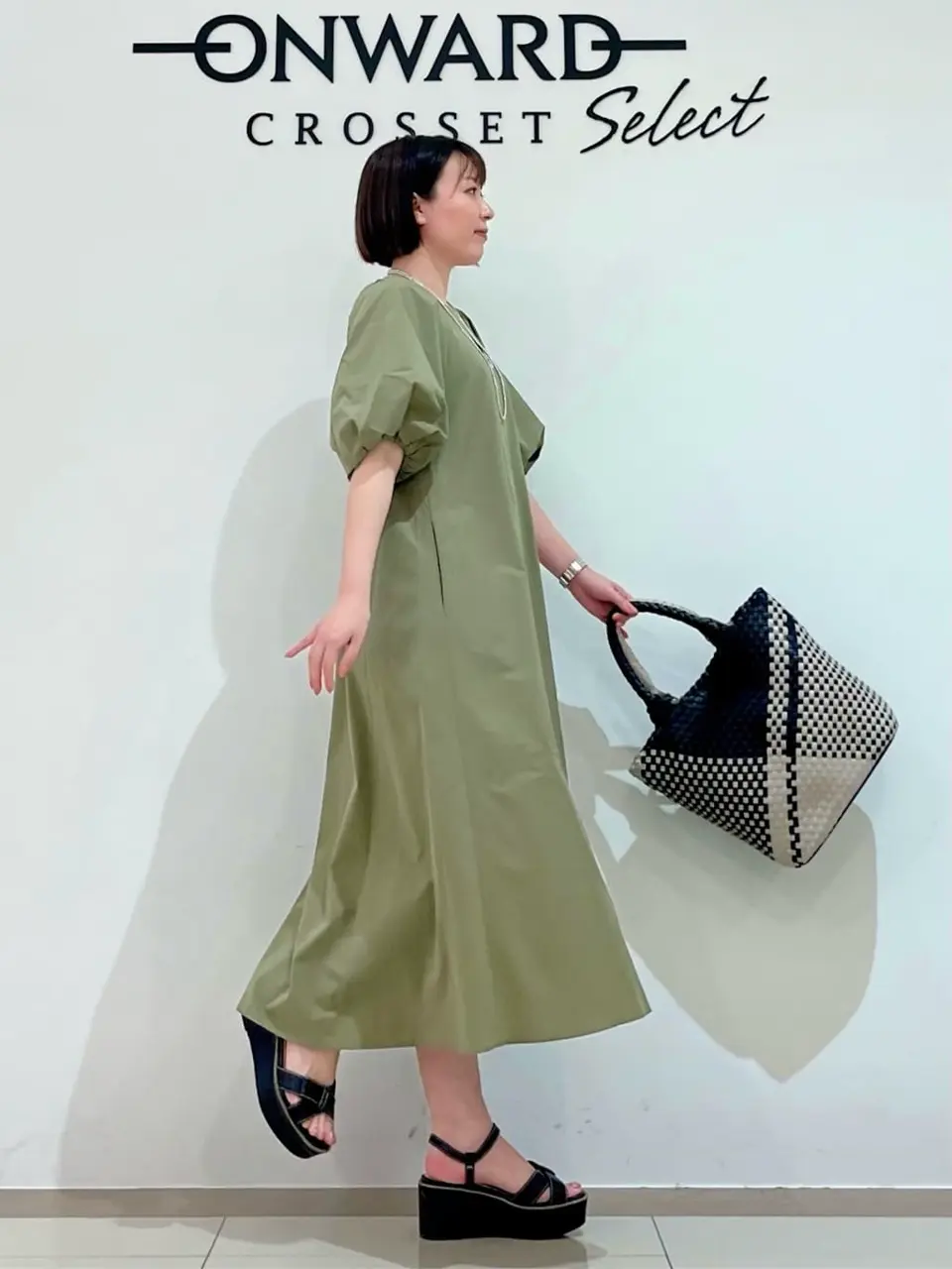 ONWARD CROSSET SELECT スタッフ コーディネート画像