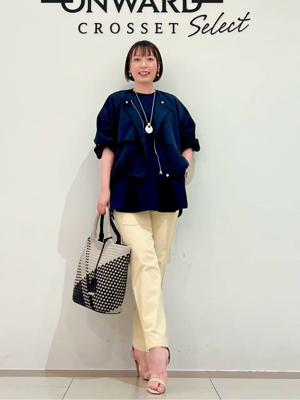 ONWARD CROSSET SELECT スタッフ コーディネート画像