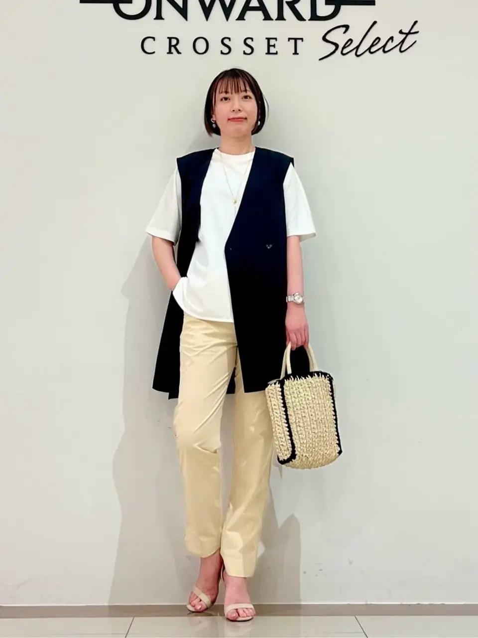 ONWARD CROSSET SELECT スタッフ コーディネート画像