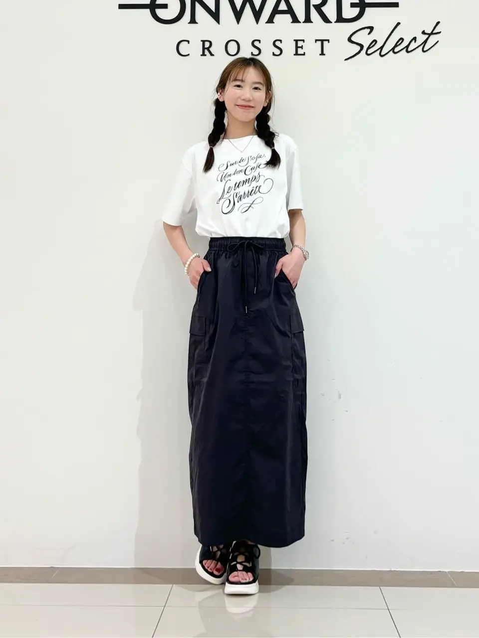 ONWARD CROSSET SELECT スタッフ コーディネート画像