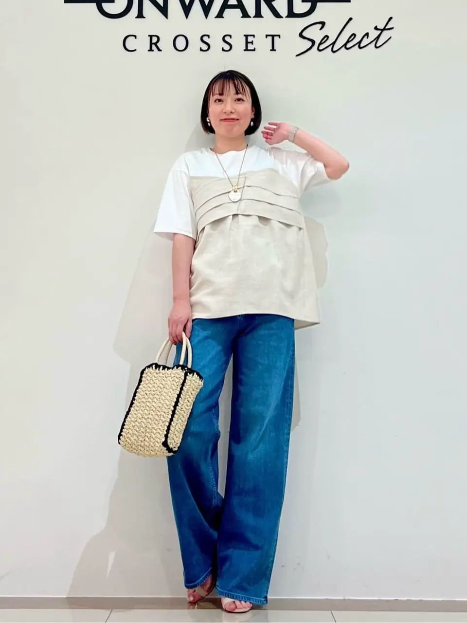 ONWARD CROSSET SELECT スタッフ コーディネート画像
