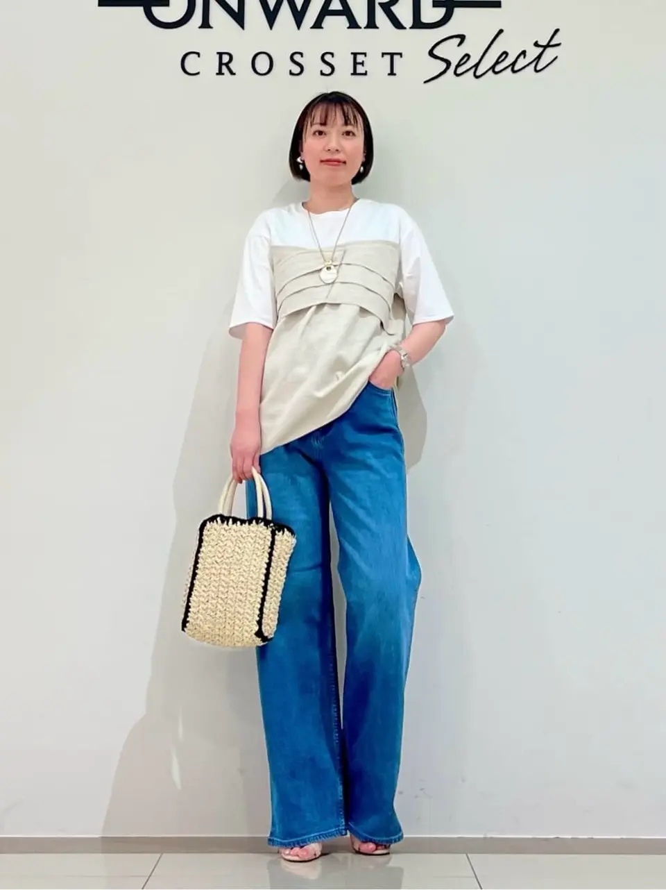 ONWARD CROSSET SELECT スタッフ コーディネート画像