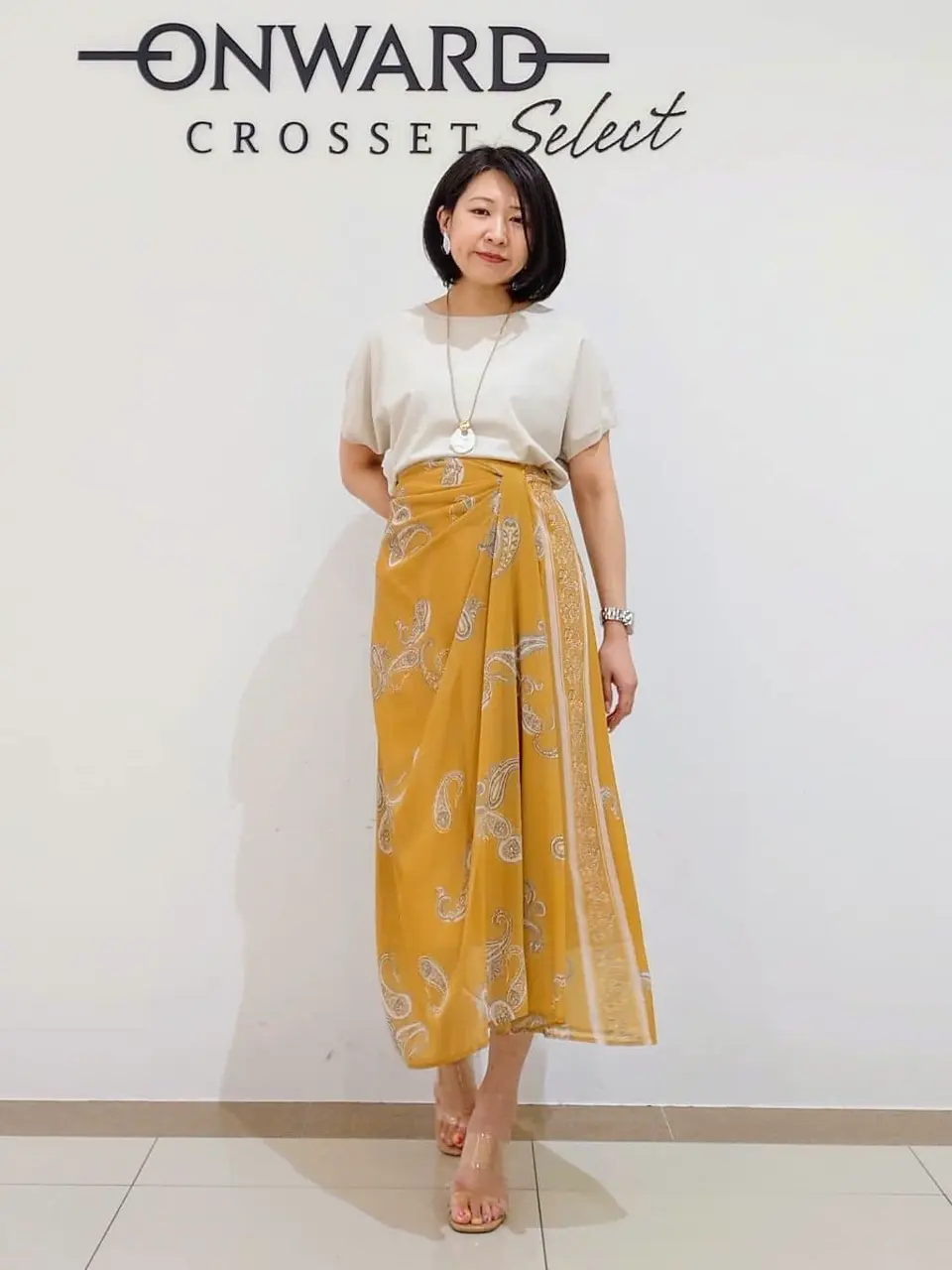 ONWARD CROSSET SELECT スタッフ コーディネート画像