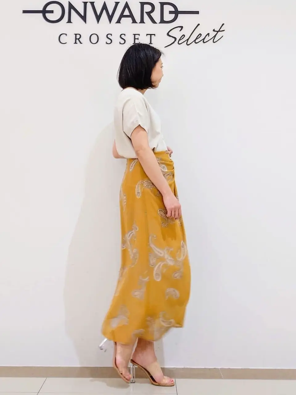 ONWARD CROSSET SELECT スタッフ コーディネート画像