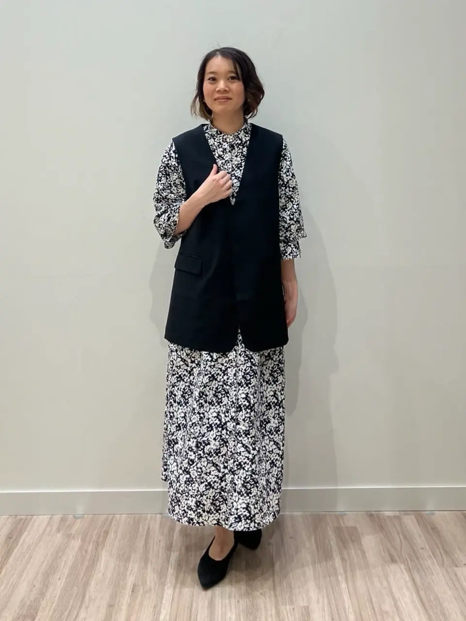 ONWARD CROSSET SELECT 林 コーディネート画像