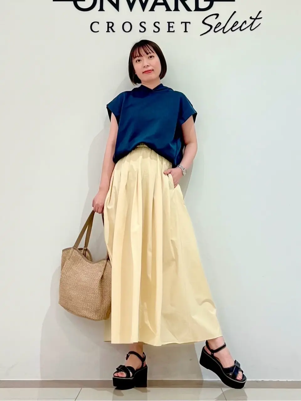 ONWARD CROSSET SELECT スタッフ コーディネート画像