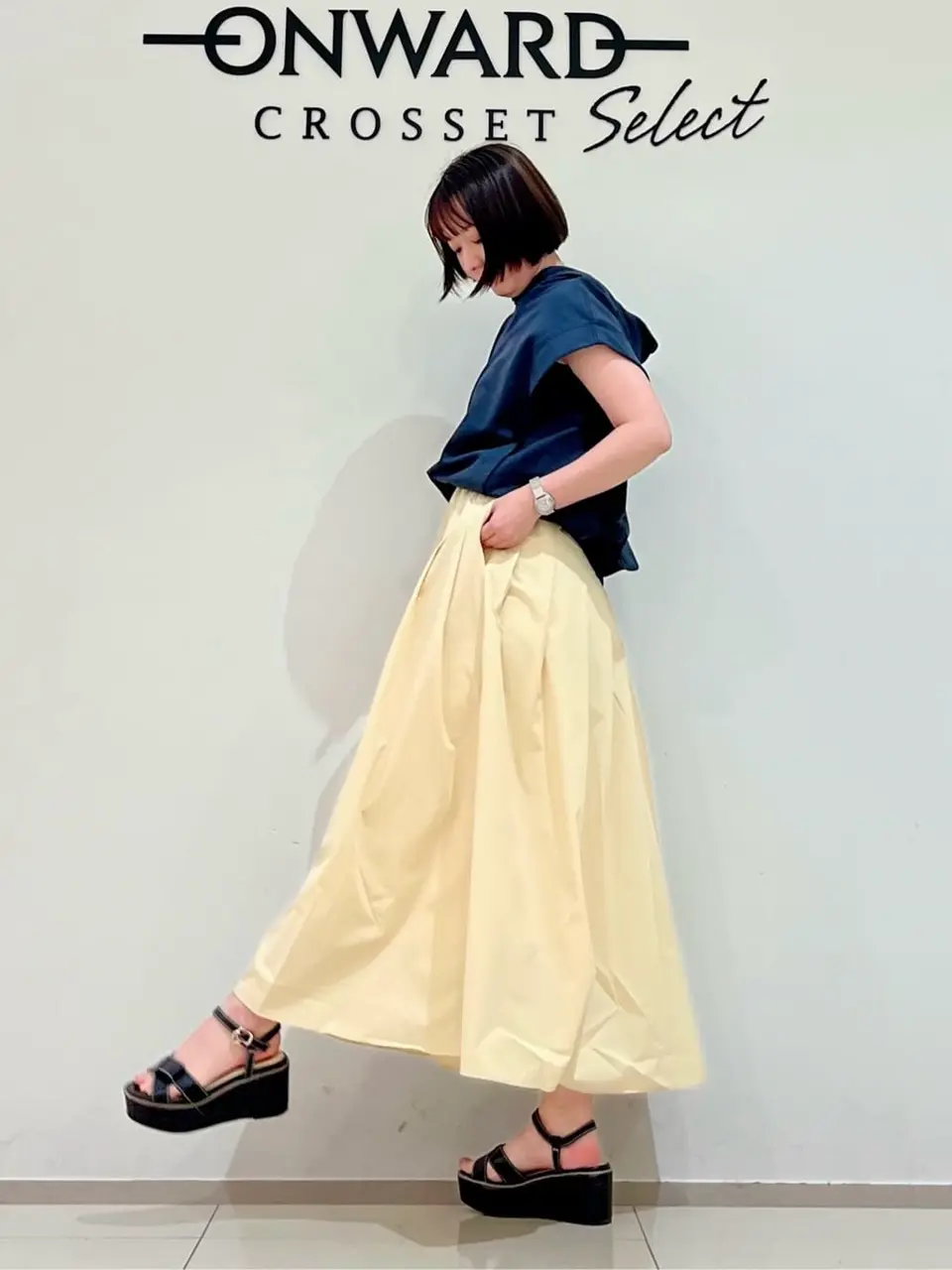 ONWARD CROSSET SELECT スタッフ コーディネート画像