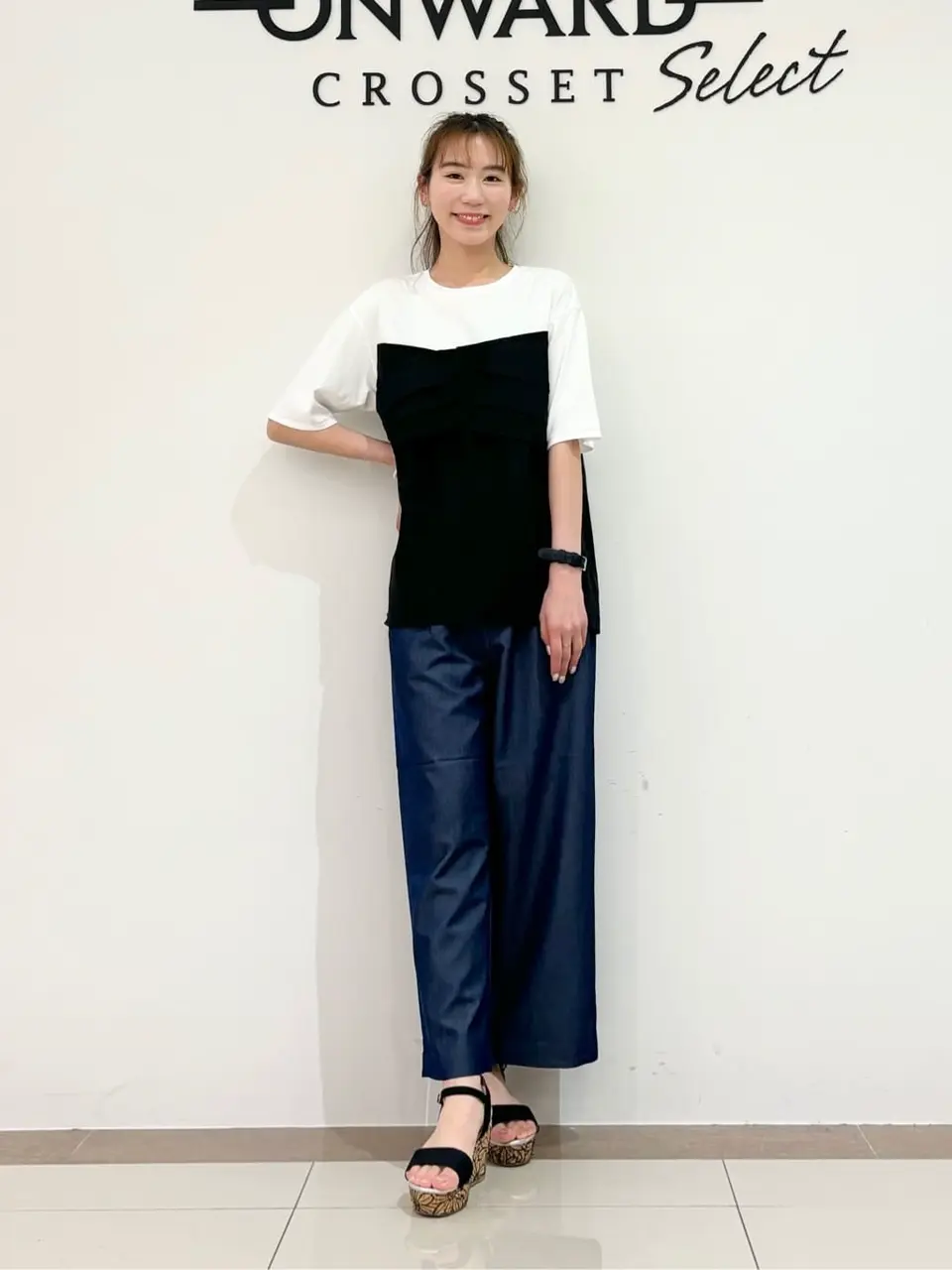 ONWARD CROSSET SELECT スタッフ コーディネート画像