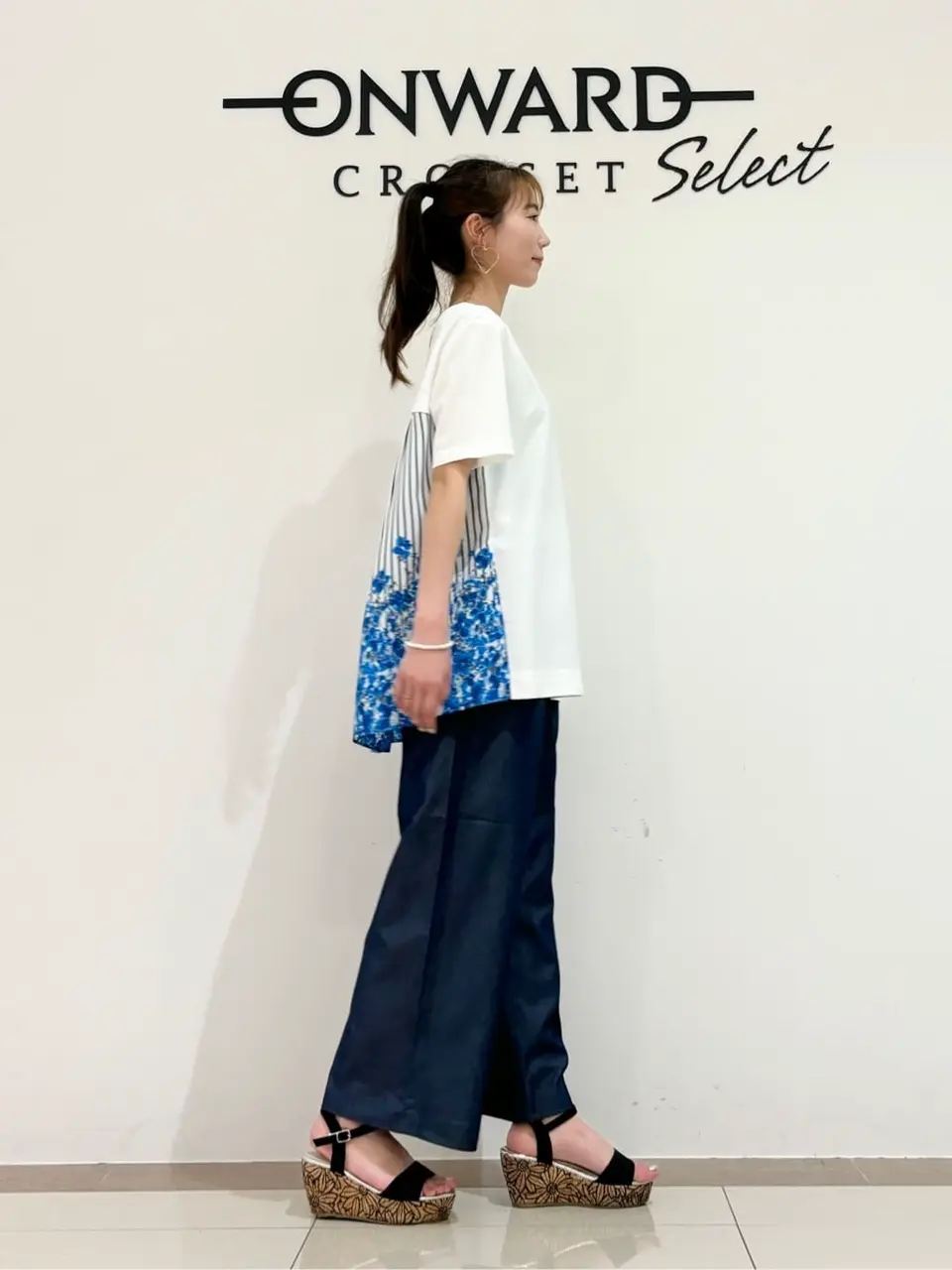 ONWARD CROSSET SELECT スタッフ コーディネート画像