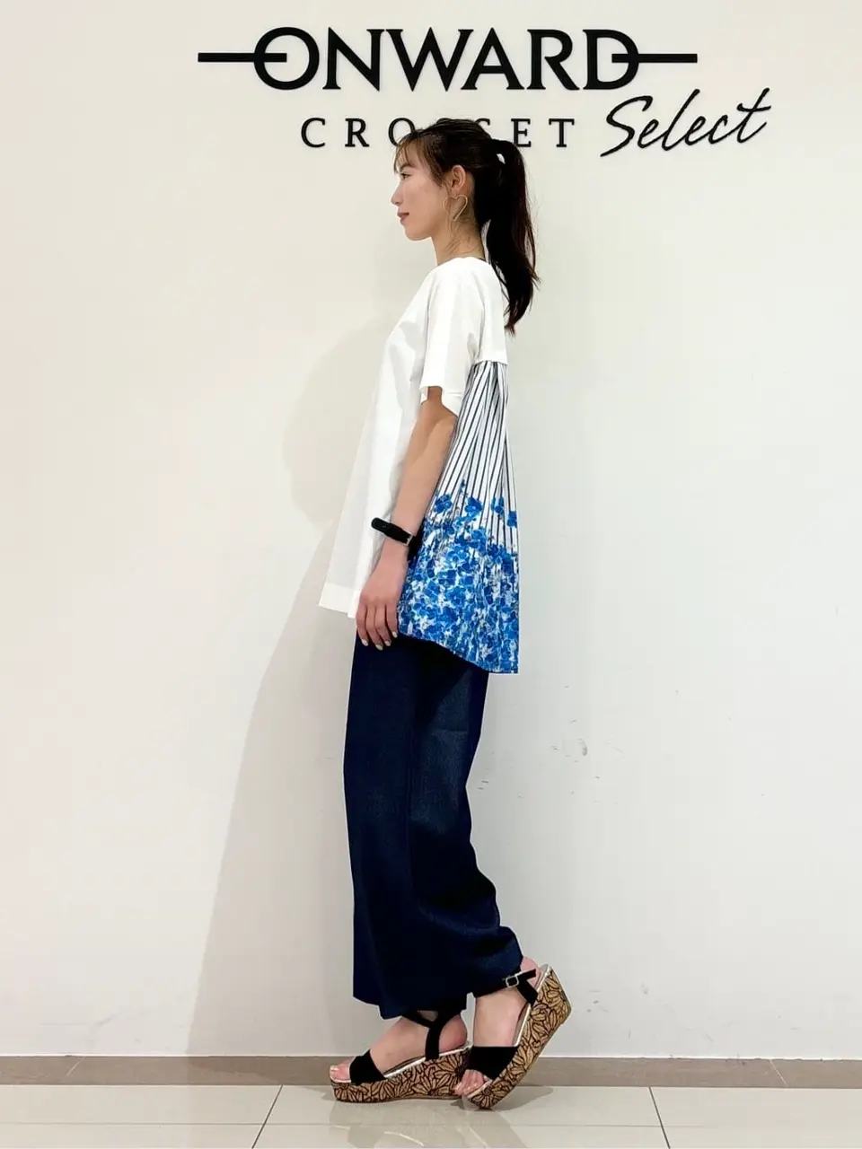 ONWARD CROSSET SELECT スタッフ コーディネート画像