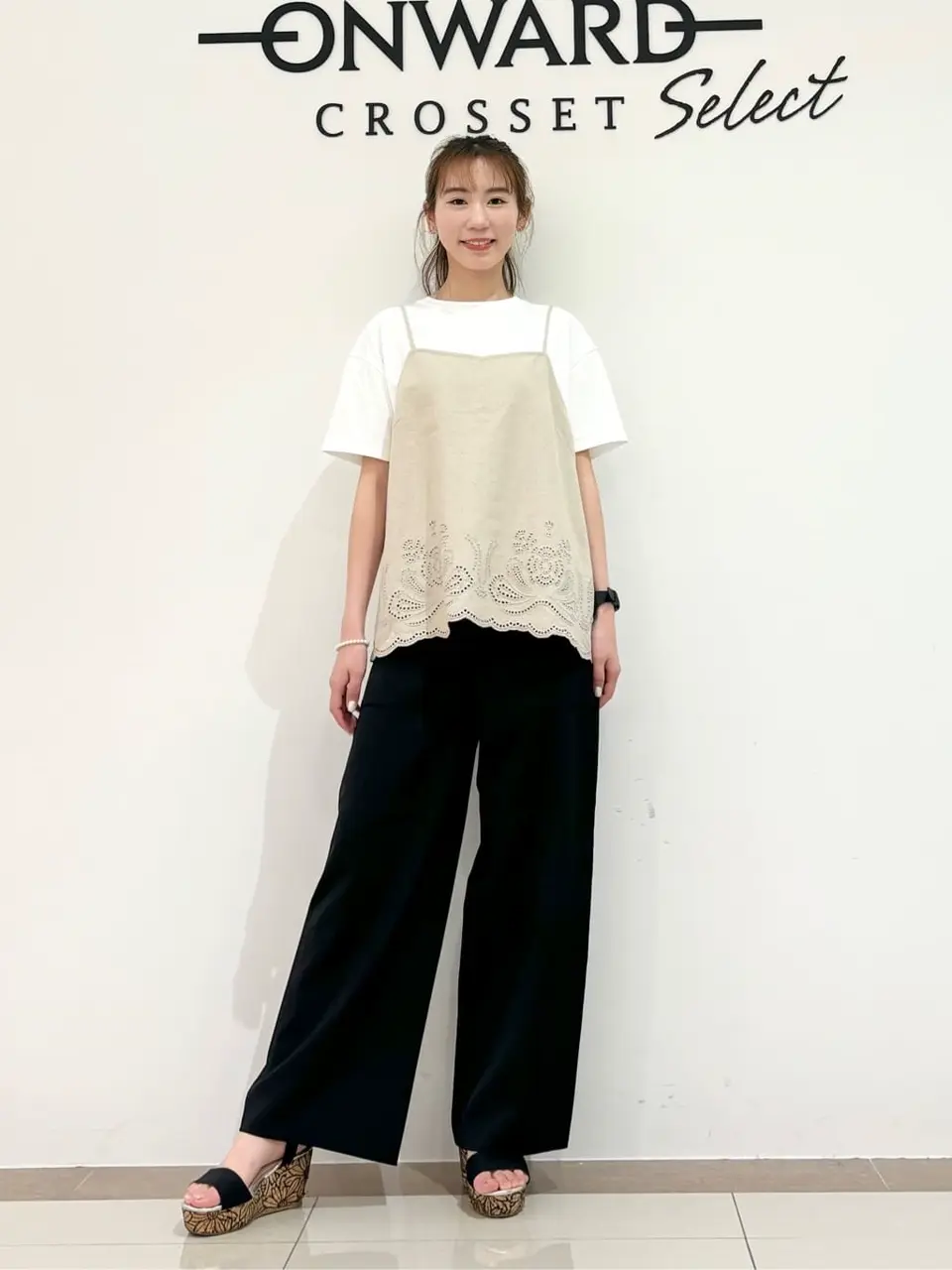 ONWARD CROSSET SELECT スタッフ コーディネート画像