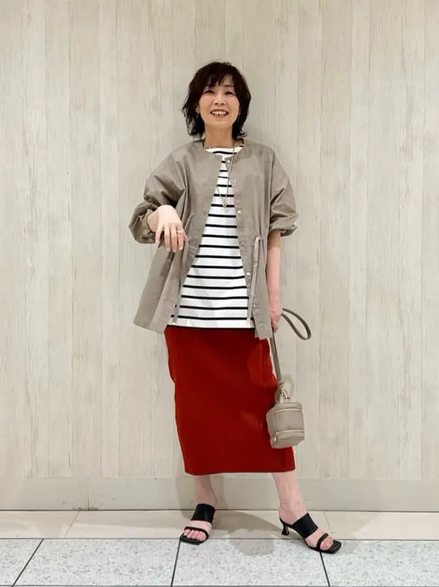 ONWARD CROSSET SELECT maruri コーディネート画像