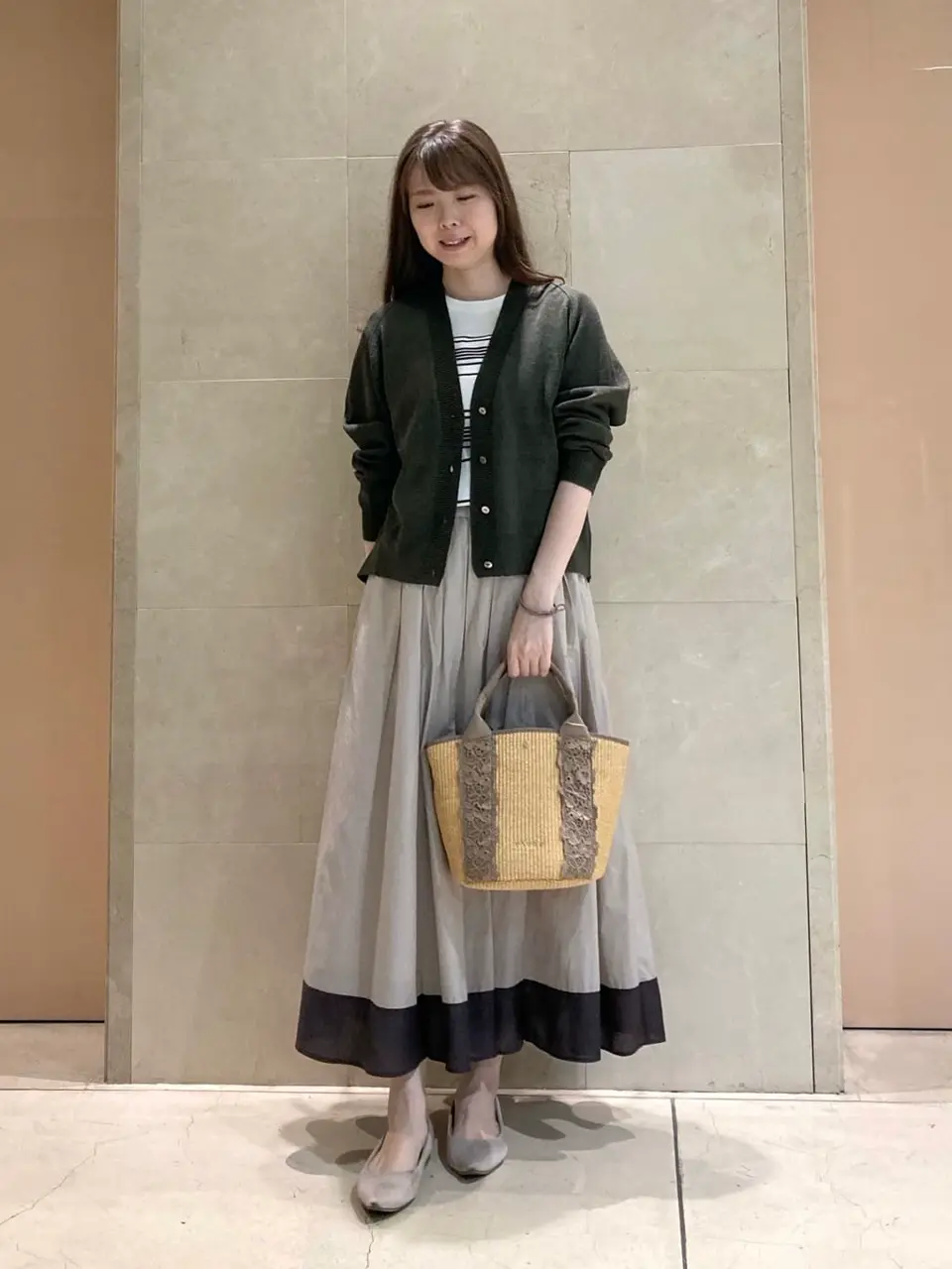 ONWARD CROSSET SELECT 檀 コーディネート画像