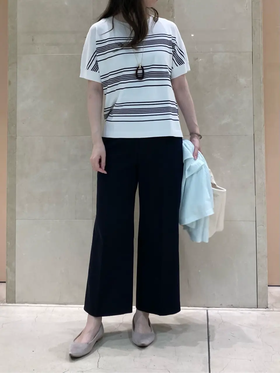 ONWARD CROSSET SELECT 檀 コーディネート画像