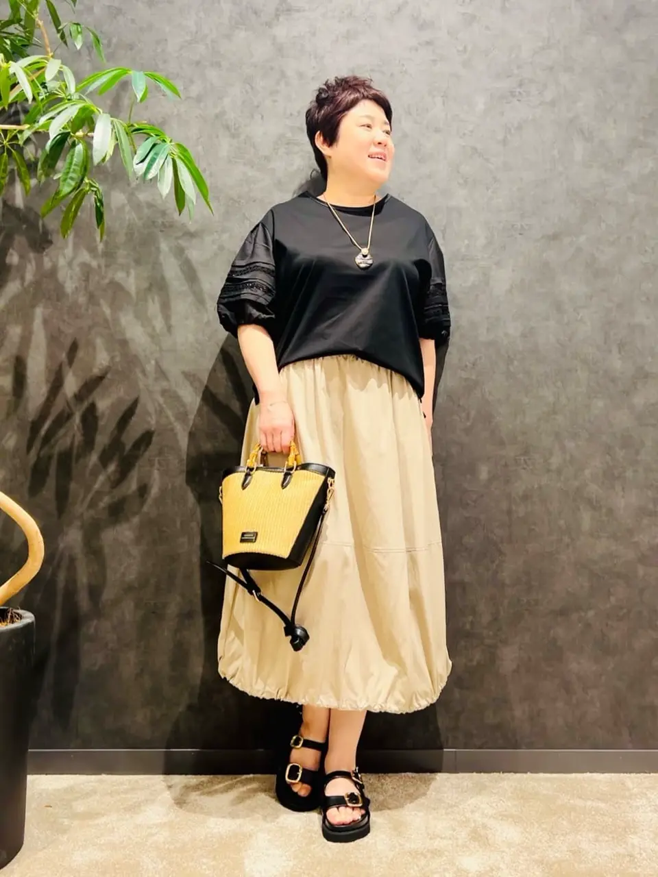 ONWARD CROSSET SELECT 佐藤 コーディネート画像