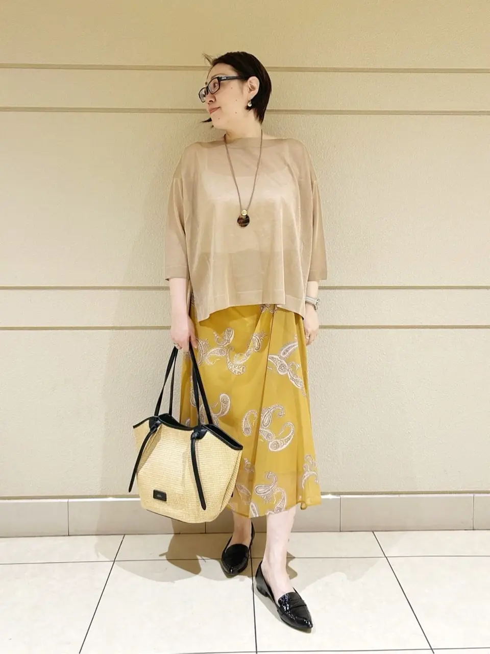 ONWARD CROSSET SELECT 山崎 コーディネート画像