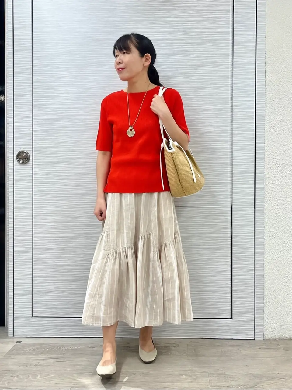 ONWARD CROSSET SELECT 大川 コーディネート画像