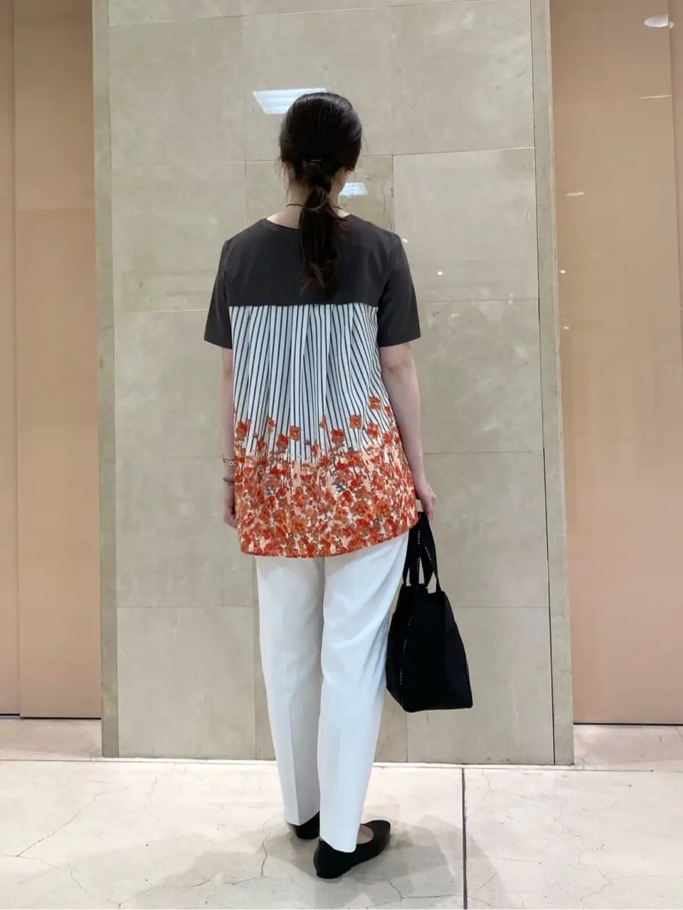 ONWARD CROSSET SELECT 檀 コーディネート画像