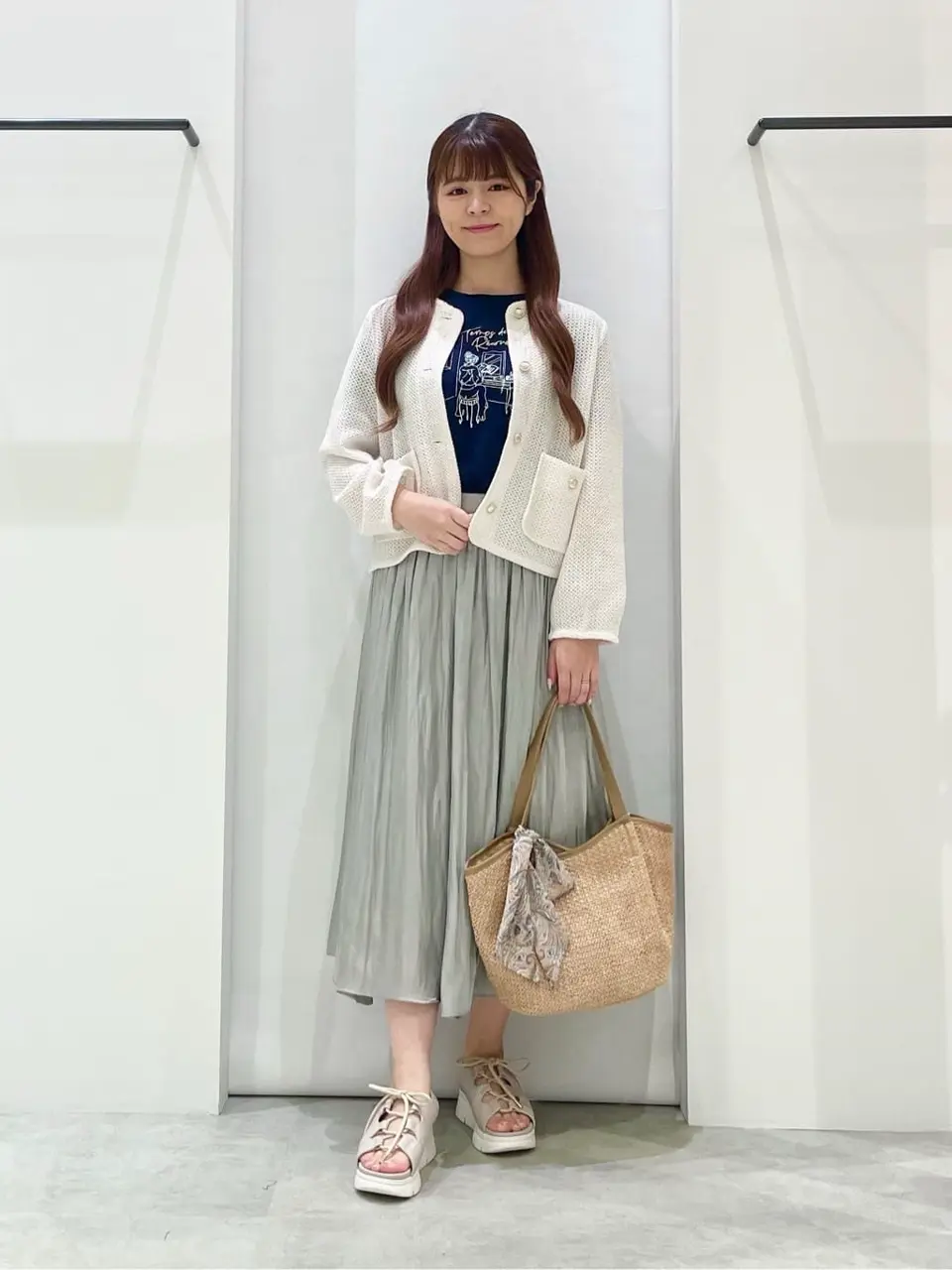  スタッフ コーディネート画像