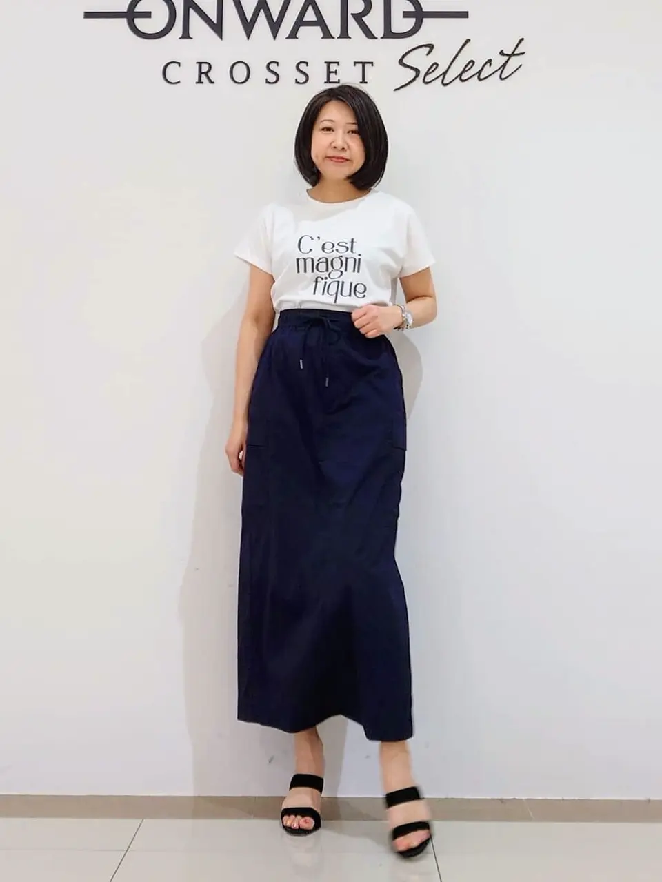 ONWARD CROSSET SELECT スタッフ コーディネート画像