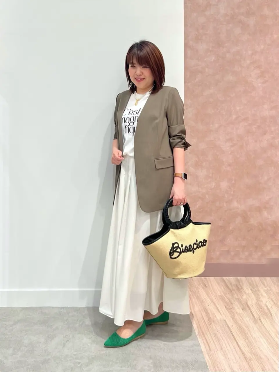 ONWARD CROSSET SELECT 中島 コーディネート画像