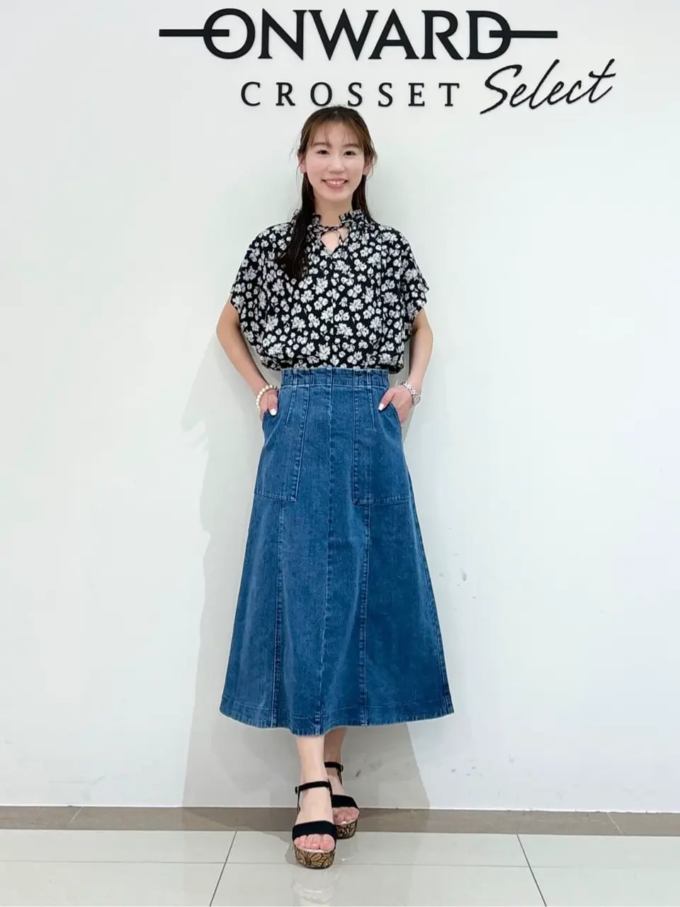 ONWARD CROSSET SELECT スタッフ コーディネート画像