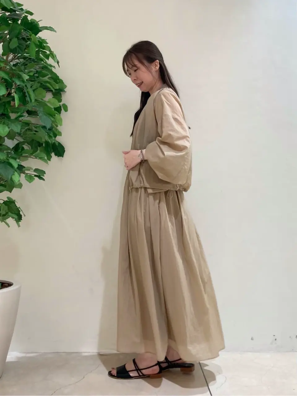 ONWARD CROSSET SELECT 檀 コーディネート画像