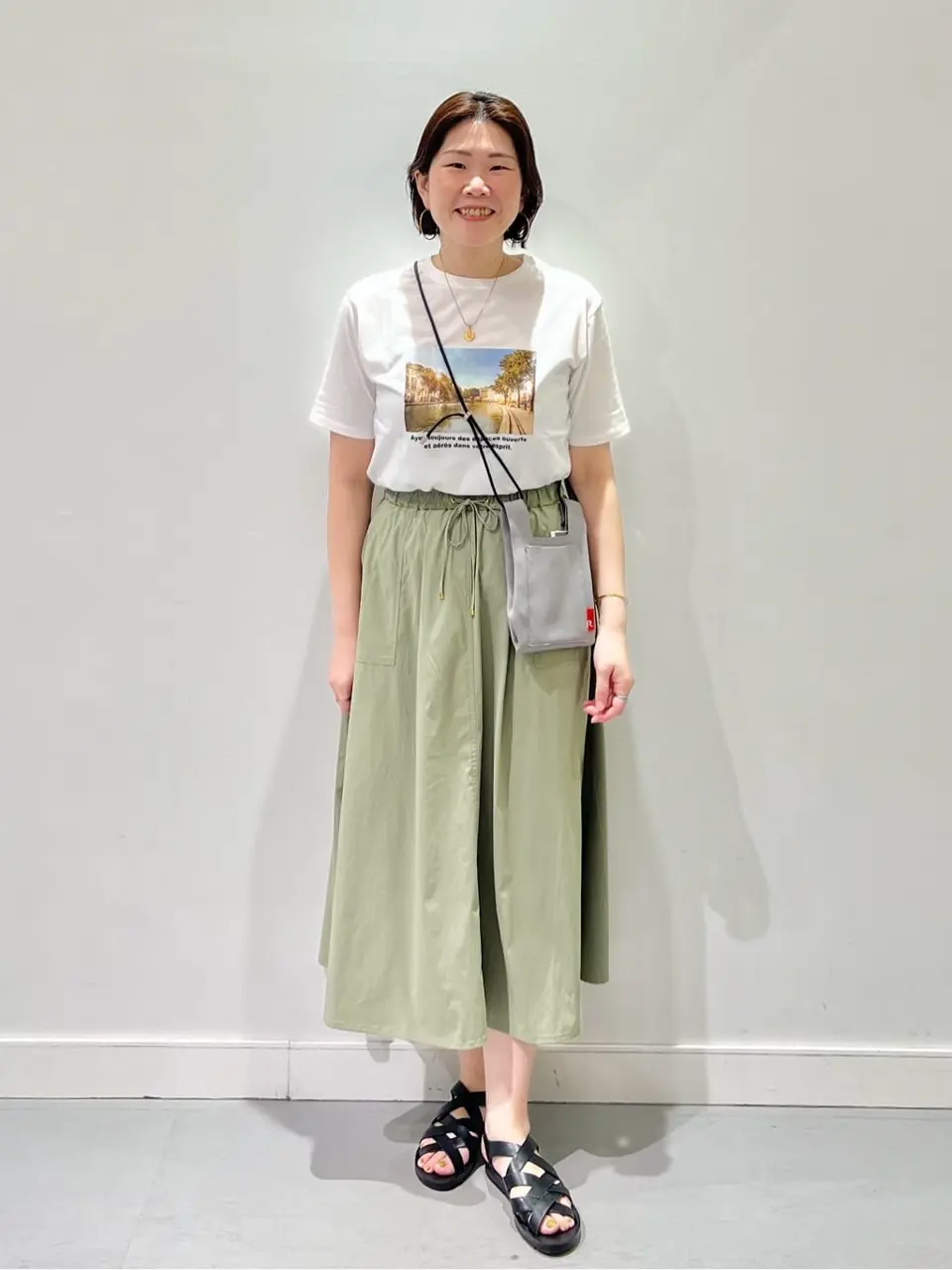 ONWARD CROSSET SELECT 林 コーディネート画像