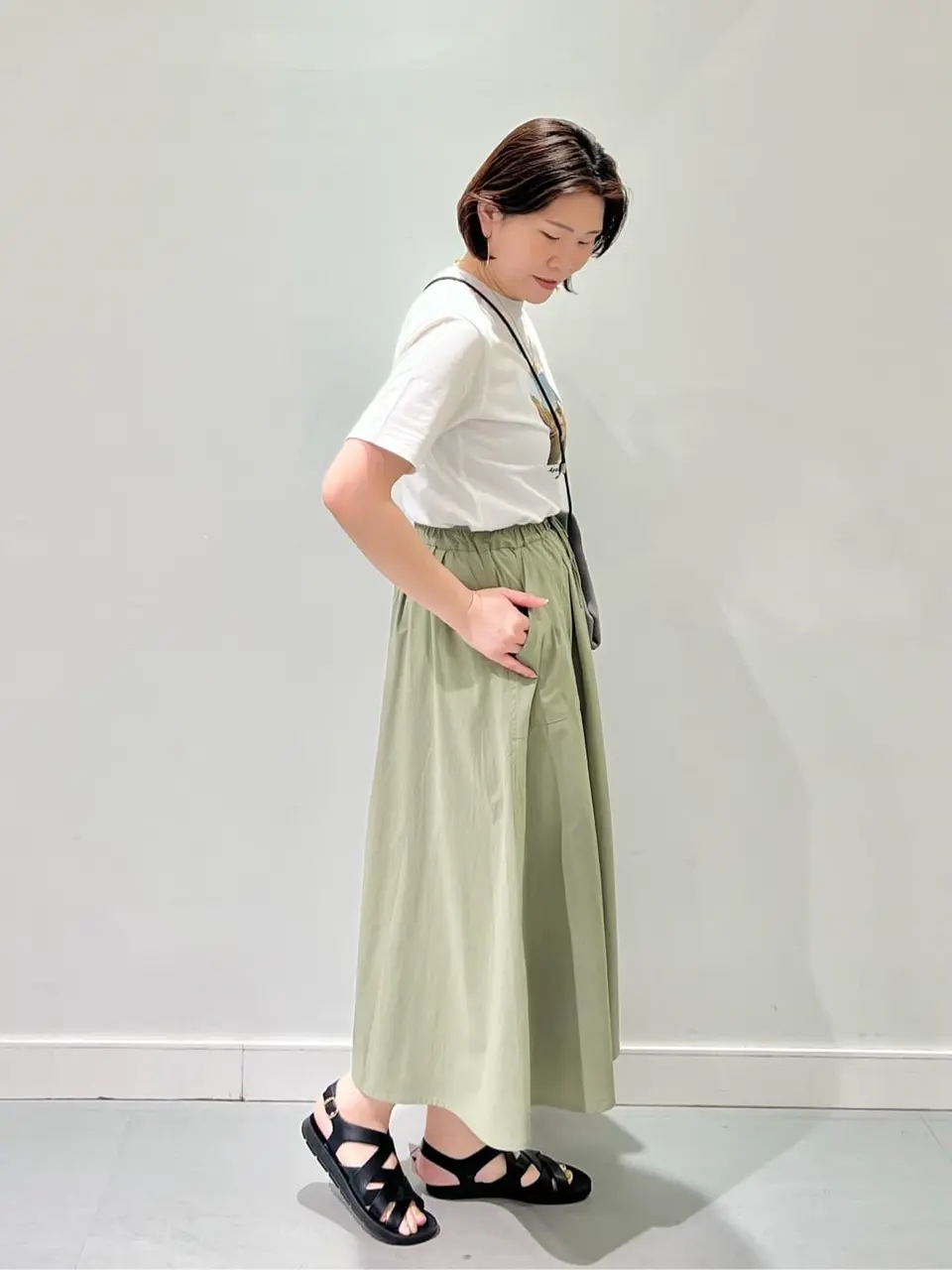 ONWARD CROSSET SELECT 林 コーディネート画像