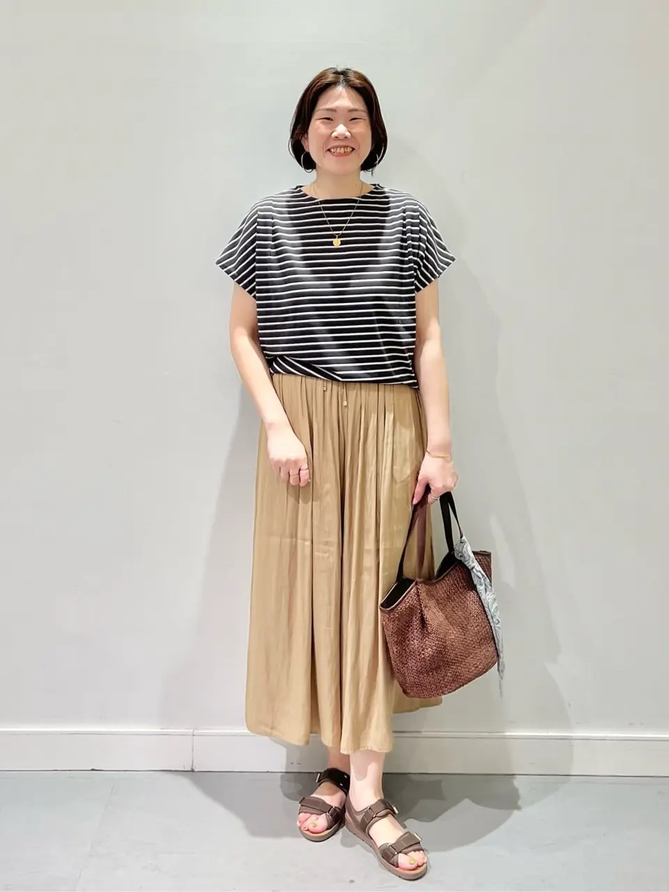 ONWARD CROSSET SELECT 林 コーディネート画像