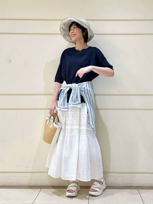 ONWARD CROSSET SELECT maruri コーディネート画像